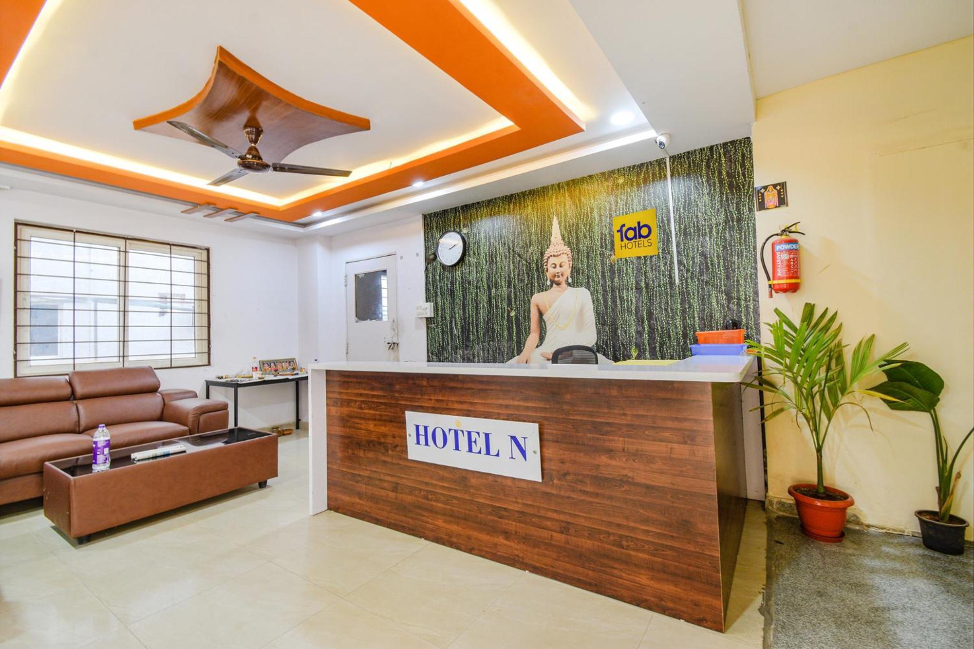 Fabhotel N Residency, Hitech City - 350M From Yashoda Hospital, Hitech City Haiderabad Buitenkant foto