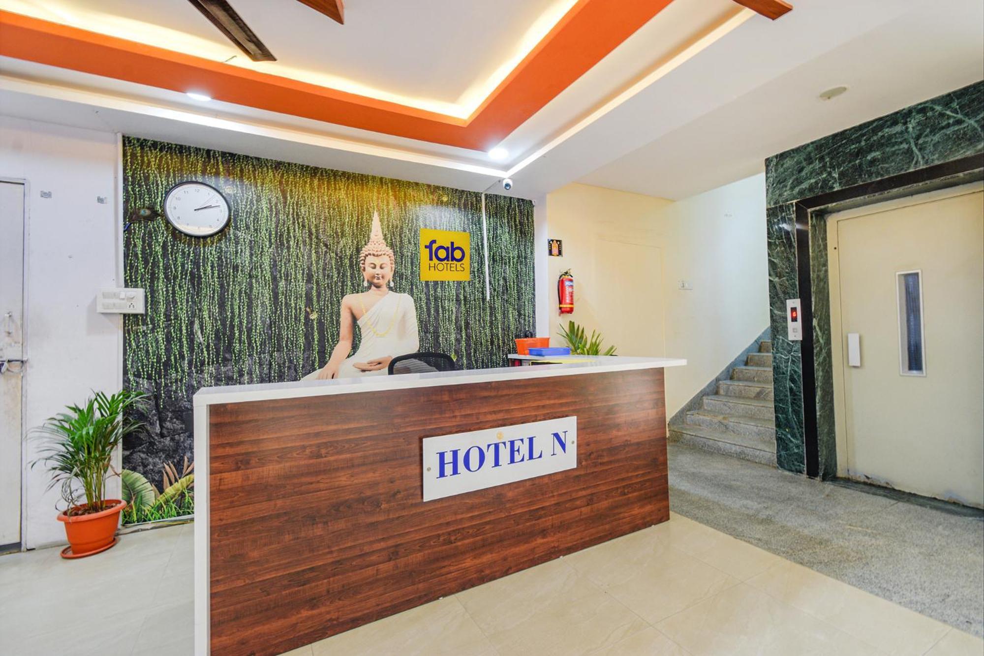 Fabhotel N Residency, Hitech City - 350M From Yashoda Hospital, Hitech City Haiderabad Buitenkant foto